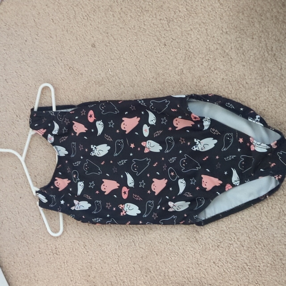 Destira Leotard Halloween Boo